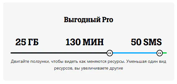 Обмен минут, гигабайт, SMS на Теле2